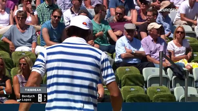 ATP Stuttgart: Feliciano Lopez - Tomas Berdych (Özet)