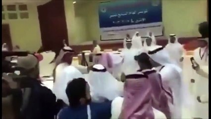 Suudi ve Katar heyetleri birbirine girdi