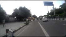 Traffic police confused me _ did he try to stop me _asd Bajaj V15 _ New Delhi _ vlog-7