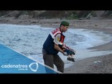 Impactantes imágenes de niño sirio ahogado, en brazos de rescatista en Turquía
