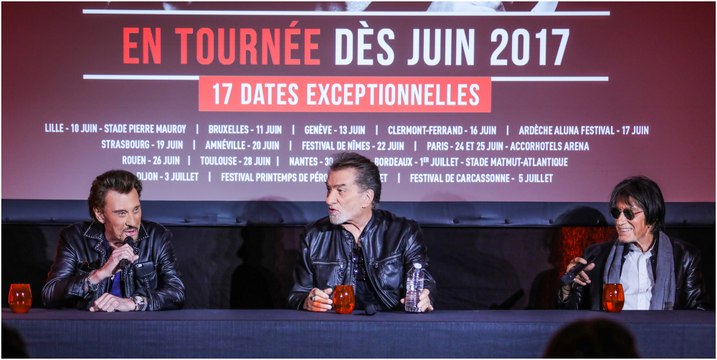 Johnny Hallyday, Eddy Mitchell et Jacques Dutronc, vieilles canailles et grands enfants