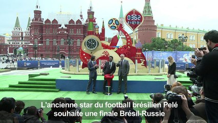 Football/Mondial-2018: Pelé souhaite une finale Brésil-Russie