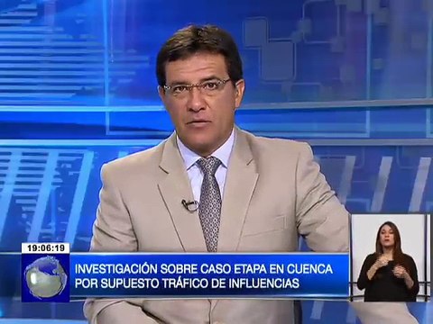 Investigan sobre el caso Etapa en Cuenca por supuesto tráfico de influencias