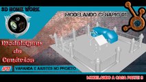 Blender Tutorial Modelagem de Cenário 3D - Modelando a casa do Cenário parte 8 cenario 01