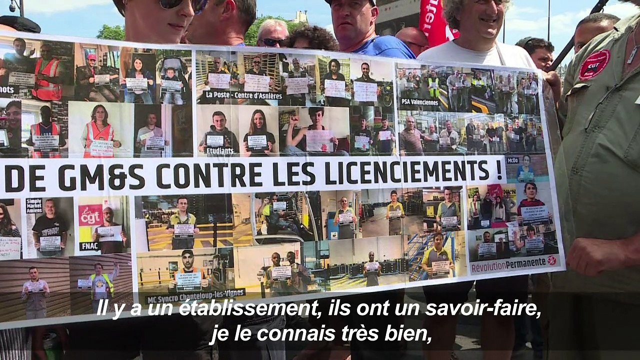 GM&S: nouvelle réunion à Bercy, manifestation de salariés
