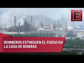Pemex sofoca el incendio en su refinería de Salina Cruz