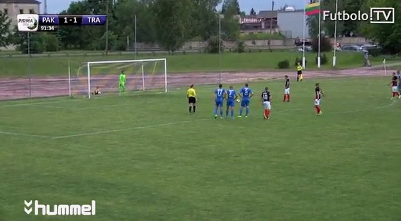 Pakruojo Kruoja - FC Trakai B 1-2