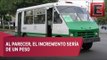 Tarifas del transporte público de la CDMX subirán la próxima semana
