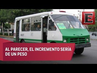 Tarifas del transporte público de la CDMX subirán la próxima semana