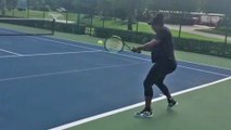 7-Month Pregnant Serena Williams Sends WARNING to Competition in New Video