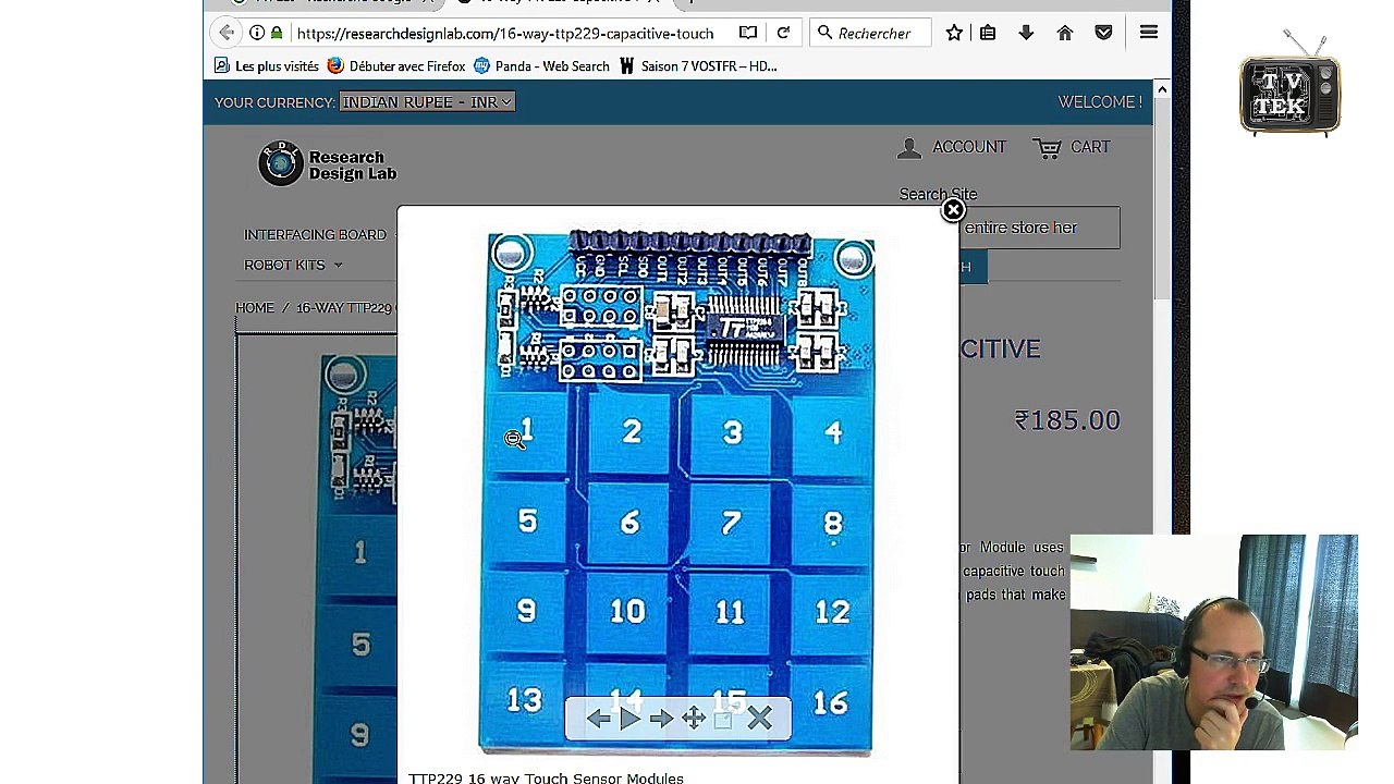 TTP229 Clavier Matrice 16 touches à détection capacitive (720p_30fps_H264-192kbit_AAC)