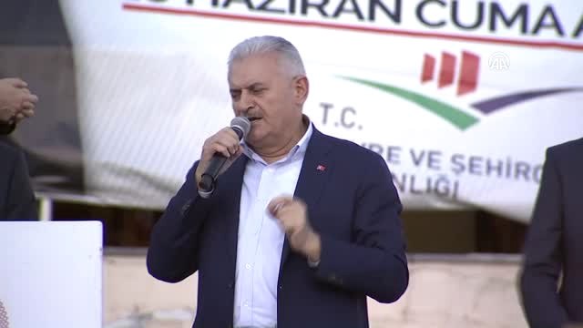 Başbakan Yıldırım: Kürtlerin de Türklerin de Sorunu Terör Örgütüdür, PKK'dır, Pyd'dir, Ypg'dir