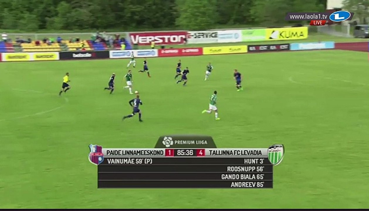 Paide Linnameeskond - Levadia Tallin 1-5