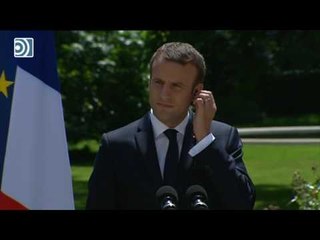 Macron, rotundo sobre Cataluña: "Tengo un socio que es España y un interlocutor que es Rajoy"