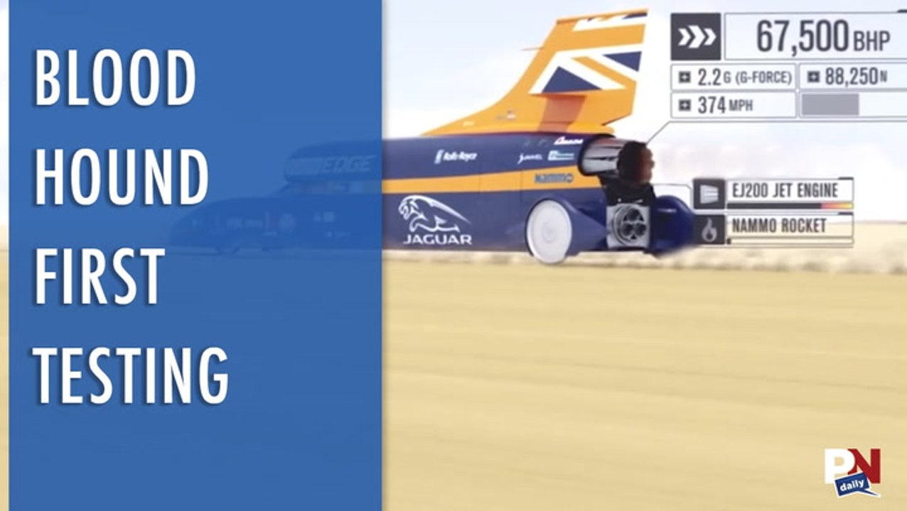 Actual Testing Scheduled For The Bloodhound