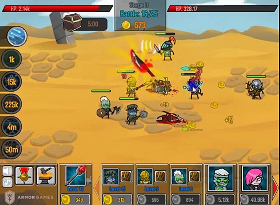 Loot Heroes Clicker (Strategy Game)
