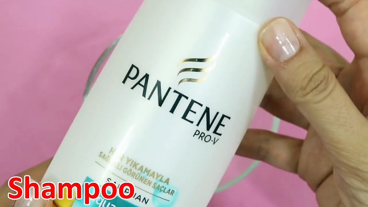 No Glue Clear Slime with Shampoo and Salt, How to make Clear Slime only 2 In