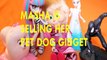 Toy MASHA & THE BEAR IS SELLING HER PET DOG GIDGET + ROCHELLE GOYLE ELSA SPIDERMAN DISNEY VIDEOS