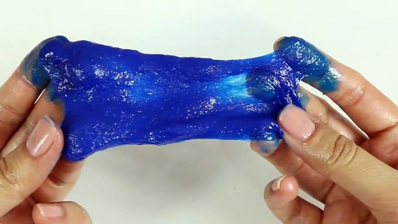 How to Make Toothpaste Slime with Salt, Toothpaste and Salt Slime