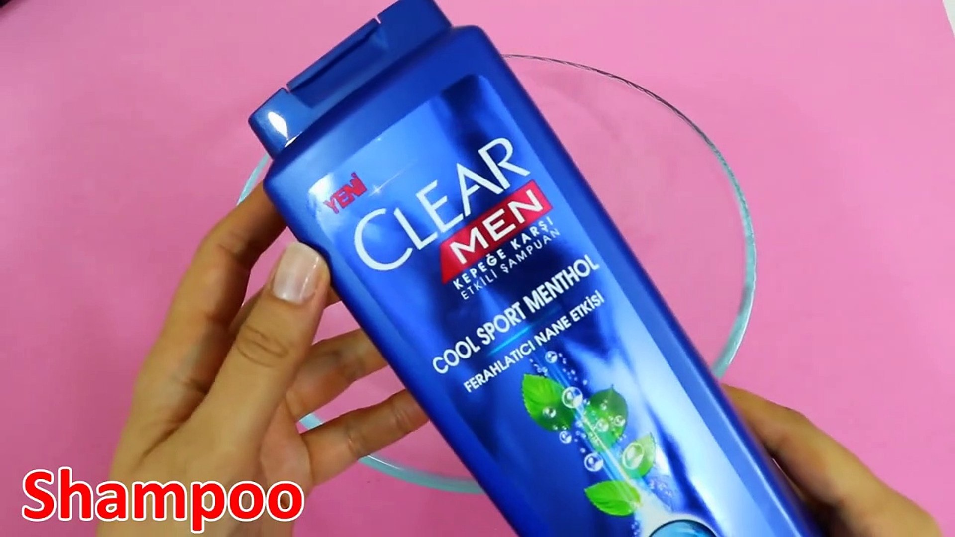 Shampoo Fluffy Slime With Clear Glue No Borax No Salt Diy Shampoo Slime No Shavi