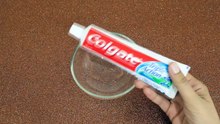 Real 1 ingredient Slime, Only Toothpaste , Easy Slime Recipe, No Glue,No Borax,No Corn Sta