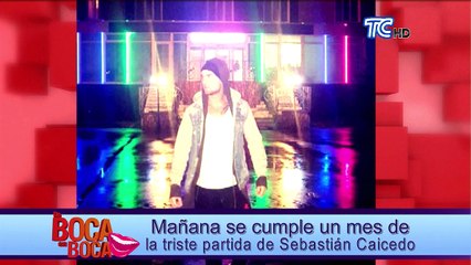 Mañana se cumple un mes de la triste partida de Sebastián Caicedo