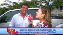 Carlos Luis Morales se siente muy feliz de haber sido elegido como el Papito más sexy de TC Mi Canal