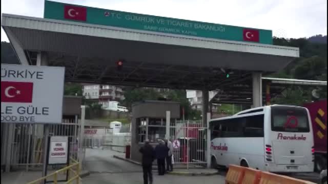 Sarp Gümrük Kapısı'nda Kaçakçılık Operasyonu