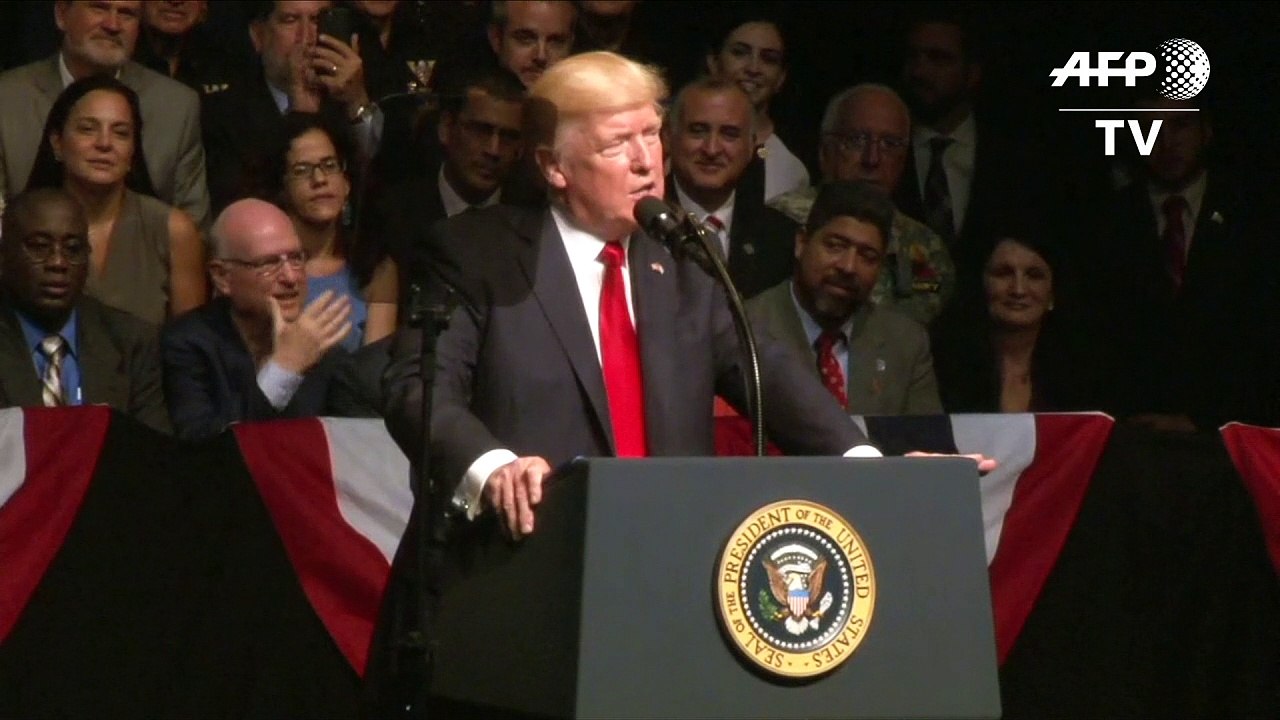 Trump cancela acordo com Cuba