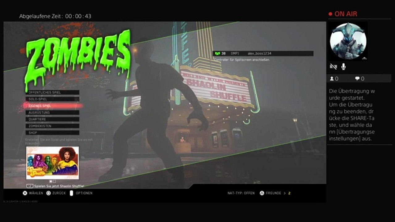 Iw zombis live 40scene ?????