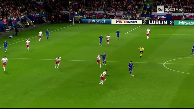 1-2 Pavol Šafranko Goal UEFA Euro U21 Group A - 16.06.2017 Poland U21 1-2 Slovakia U21