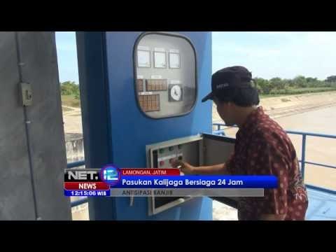 NET12 - Pasukan Kalijaga di Lamongan siaga 24 jam untuk antisipasi banjir