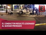 Mueren cuatro personas en accidente vial en Paseo de la Reforma