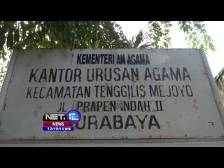 NET12 - Penghulu di Surabaya tidak lagi bisa dipanggil ke rumah