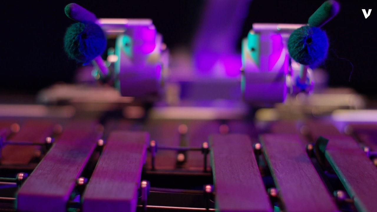 This Robot Composes Its Own Marimba Music