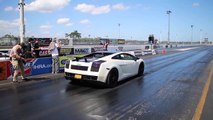 Underground Racing UGR Twin Turbo Lamborghini Gallardo Drag Racing