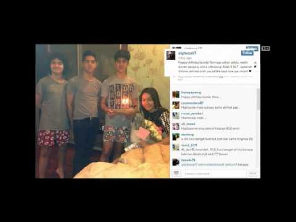 Entertainment News - Maia Estianty rayakan ulang tahun bersama orang orang tersayang