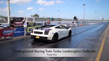 Underground Racing UGR Twin Turbo Lamborghini Gallardo Drag Racin
