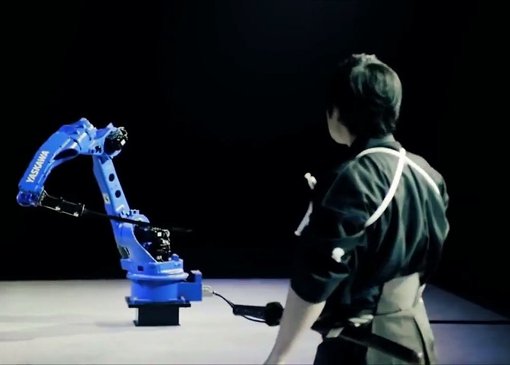 Samuray Robotun Yeteneğine Çok Şaşıracaksınız!