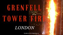 FLYERSHOT -  GRENFELL TOWER FIRE IN LONDON - 2017