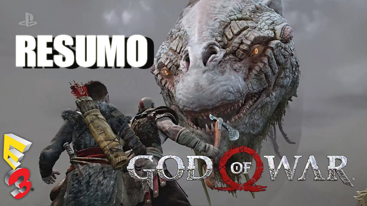 O NOVO TRAILER DE GOD OF WAR TROUXE BOAS ESPERANÇAS  - DESTAQUES DA E3