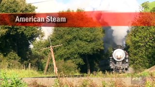 Lots of Big American Steam Trains thunder