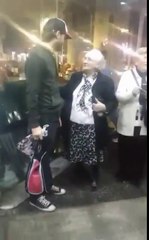 Pedro en la entrada de Chivilcoy - 16 de Junio