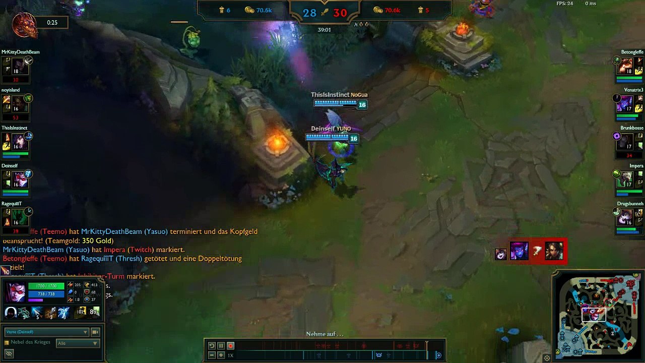 close vayne triple