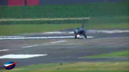 Testing the Rafale at Paris Airshow