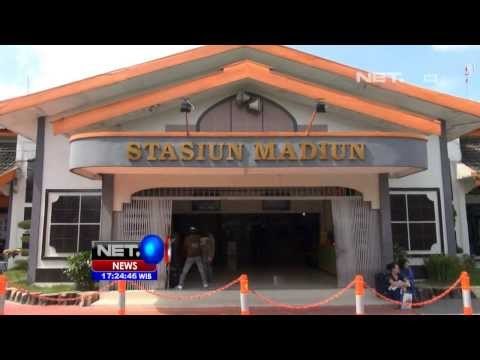 NET17 - Kereta Sarangan Ekspres diluncurkan PT. KAI daerah operasi 7 Madiun