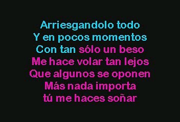 Mdo - Tu Me Haces Soñar (Karaoke)