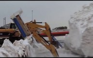 World Amazing Modern Snow Removal Intelligent Mega Machines Excavator,Trucks, Tractors, Bul