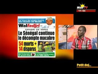 REVUE DE LA SEMAINE  DU 04 AU 11 OCTOBRE 2015 AVEC ABDOULAYE BOB