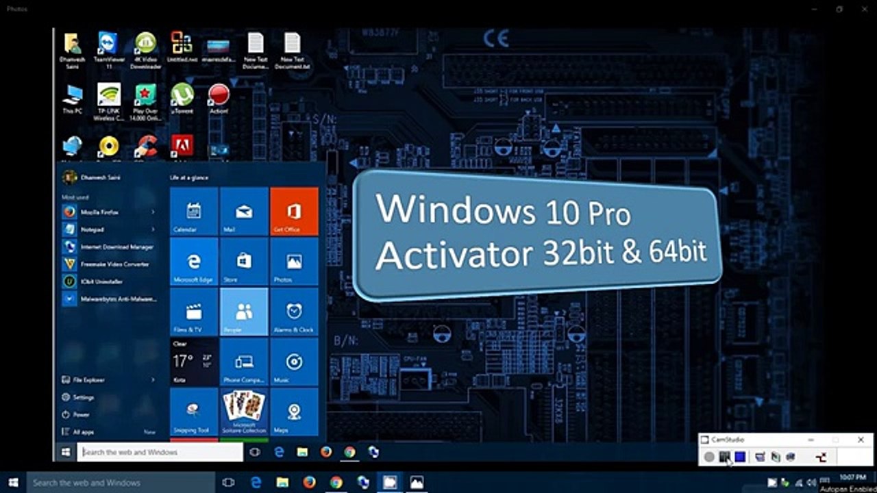 All Windows Universal Permanent Activator 2017.
